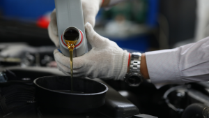 Motorolie met additieven